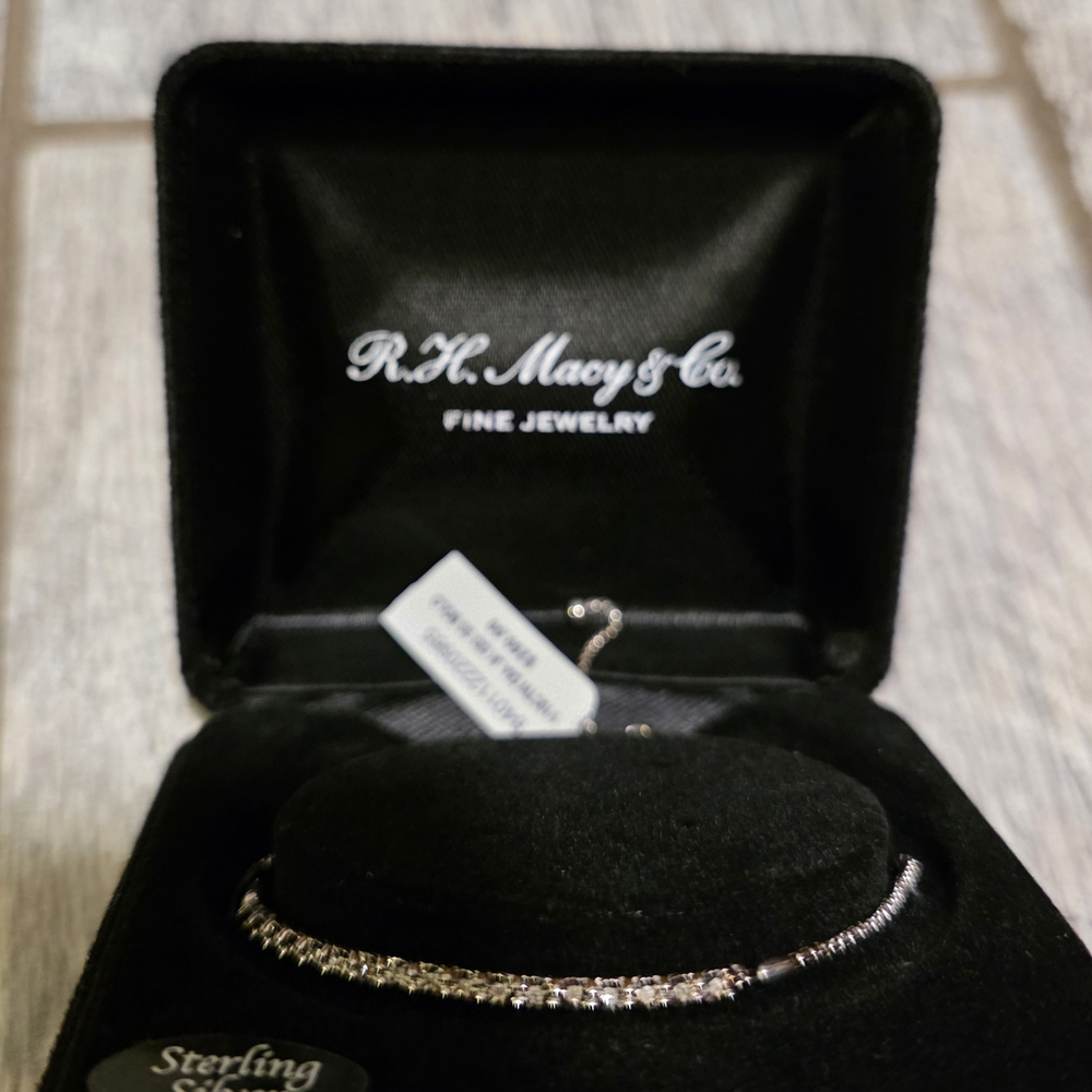 RH Macy & Co. Diamond Bolo Bracelet